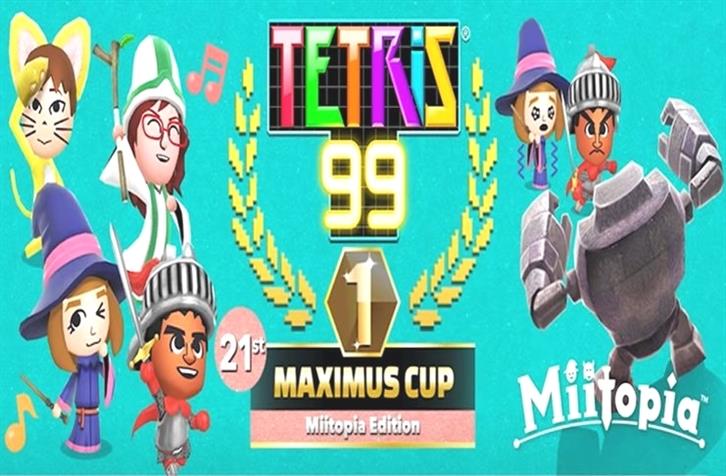 La 21esima Maximus Cup di Tetris 99 sara basata su Miitopia TdIQUF3 1 1