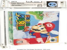 La copia sigillata di Super Mario 64 e stata venduta allasta per 1 ogxpNJ 1 3