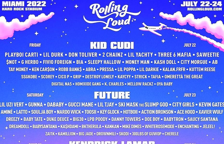 Kanye West sostituito da Kid Cudi come headliner del Rolling Loud OLcxEoV 1 1