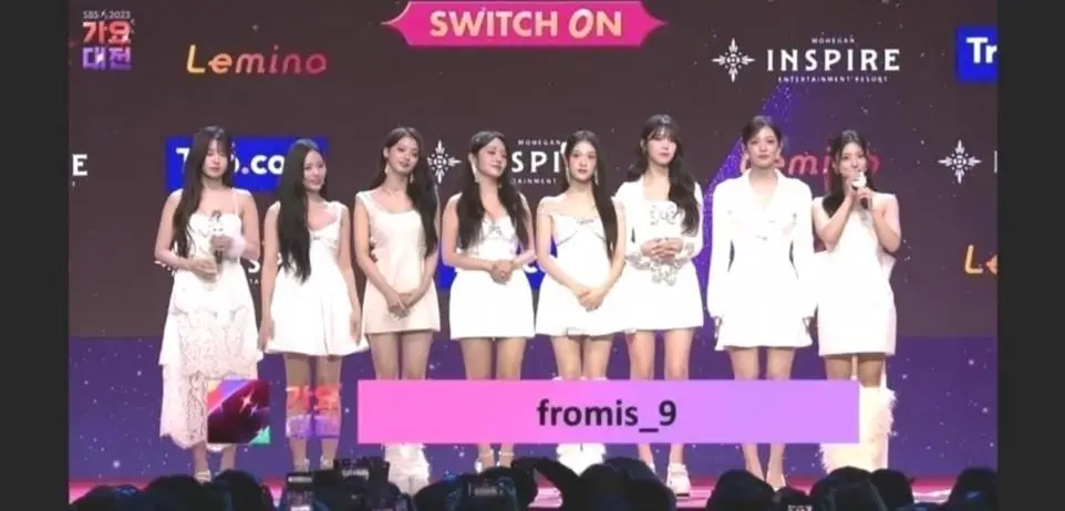 2023 SBS Gayo Daejeon Red Carpet Fromis9 H4vXpuKX 9 11