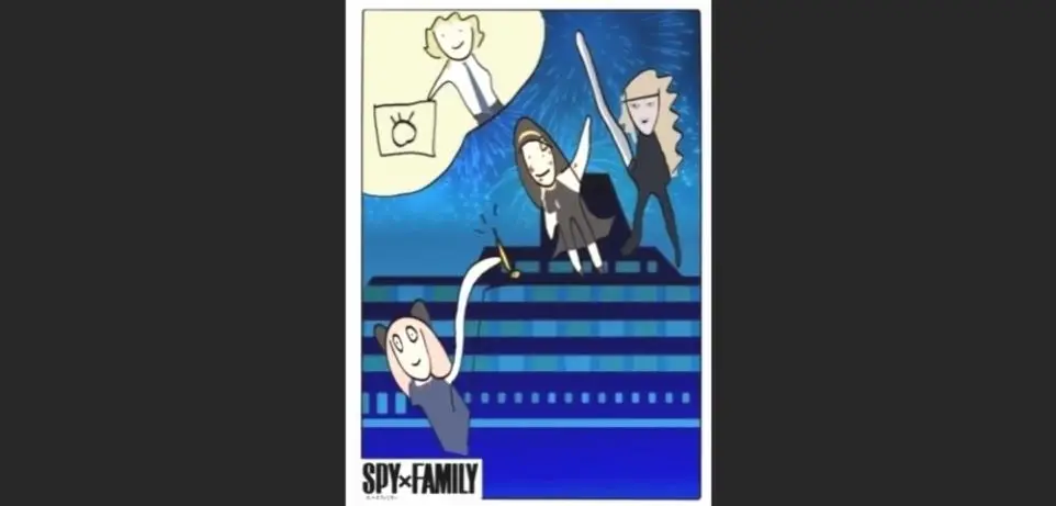 Spy X Family Cast Illustrazioni speciali per larco di avventura di WwPTTw22 5 7