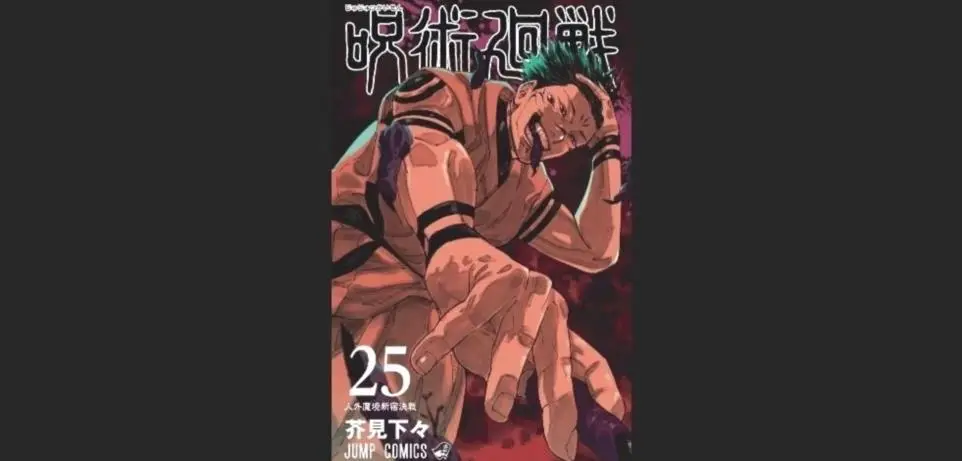 Sukuna Jujutsu Kaisen Volume 25 Cover manga qAUXMA 2 4